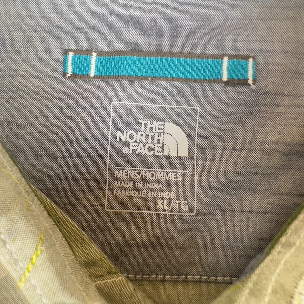 The North Face Shirt‎ Mens XL Green Fade Preppy Classic Outdoor Comfort Casual